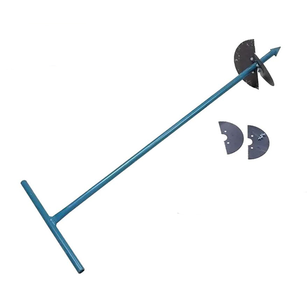 Бур садовый, L 1000мм,со смен. насадками 160/200мм 