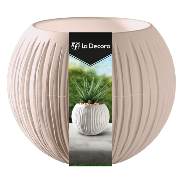 Кашпо "Сфера Мини" (0,3 л.) Цв. Пудровый