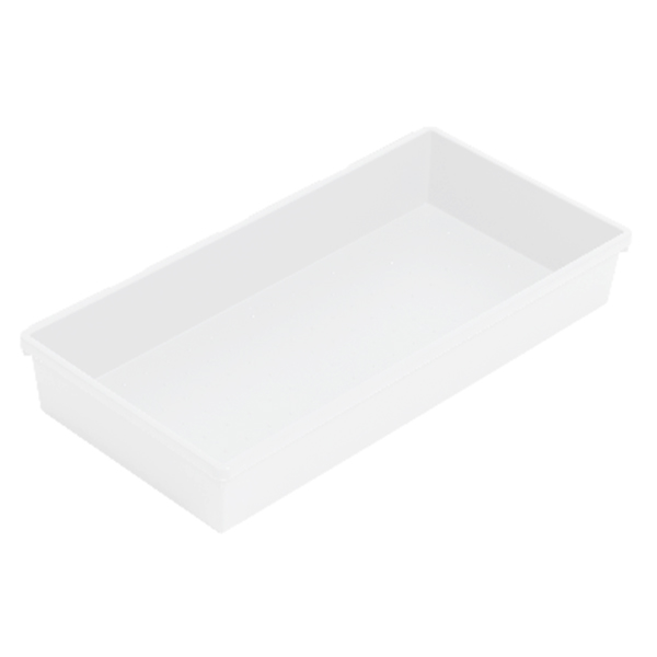 Лоток для хранения широкий 320х160х50мм (прозрачный) (то)