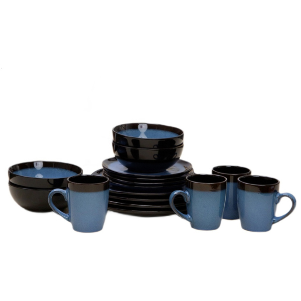 Набор столовый JEWEL Неон 16 предмета (керамика)