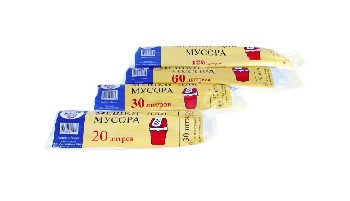 Мешки д/мусора 120л. 10шт.(кор 30шт) 10 мкм, в упаковке (то)