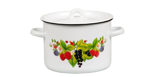 Кастрюля 4,5л. цил. с рис. (3)