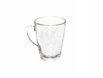 Кружка для чая 300 Капучино "Кружево белое"