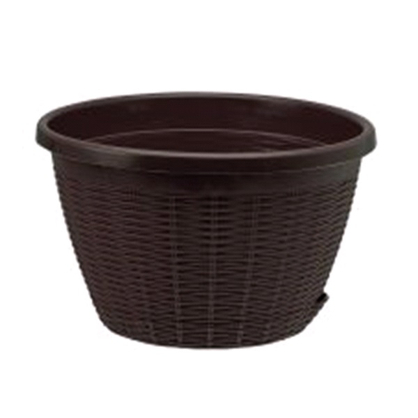 Кашпо Подвесное 4,5л Тёмно-коричневый