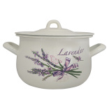 Кастрюля эмал 4,5л Цвет граната 39154АП2