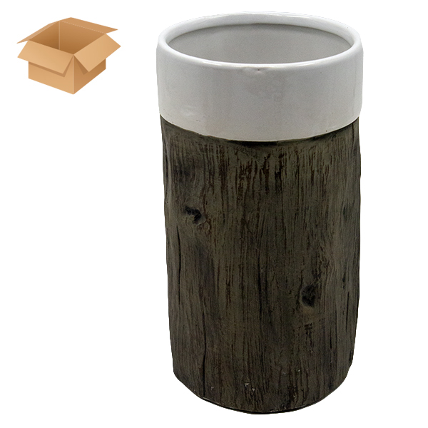 Ваза для цветов КОПЕНГАГЕН Ø-13см h-23см (керамика)