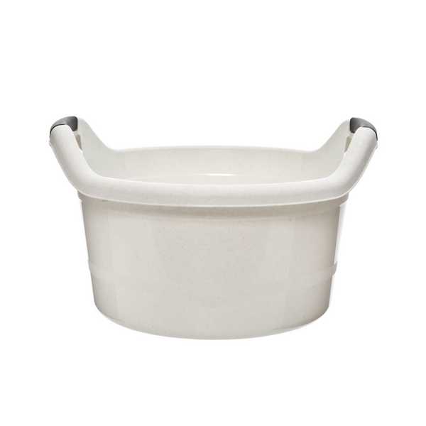 Таз 30л. круглый  с ручками ЛЮКС