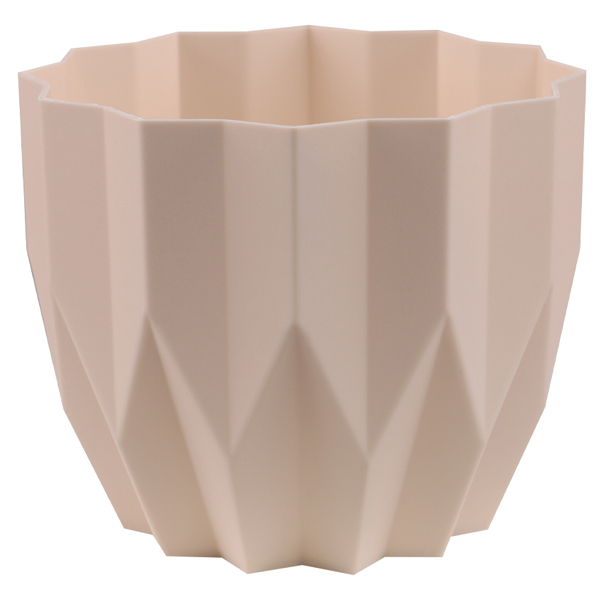 Кашпо Геометрия 3л Пудровый