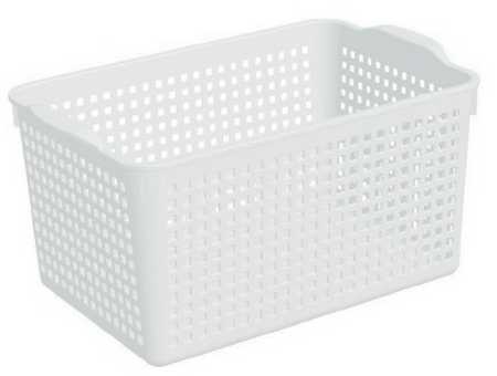 Корзинка "Лофт" 5,3л 295х185х145мм (белый) (то)