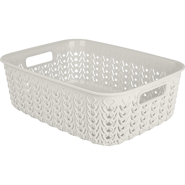 Корзинка "Меланж" 3л молочный туман (то)