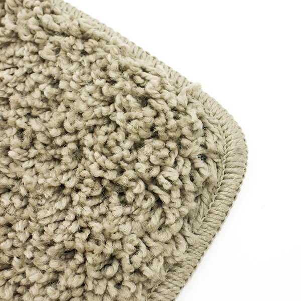 Комплект ковриков ALYA  из п/п из 2 шт 60х100 и 50х60,  коричневый, Турция