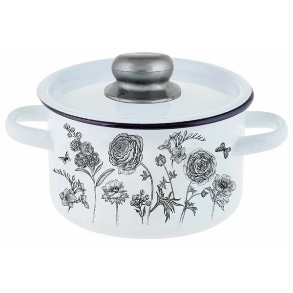 Кастрюля эмал цил Конфитюр 7,0л ТМ Appetite