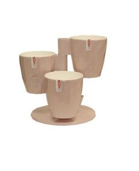 Кашпо RUBY Трио 1л Бежево-розовый