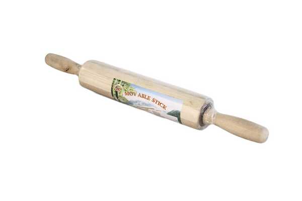 Скалка бамбуковая, 41*5см