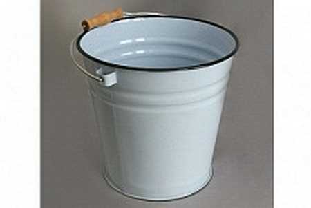 Ведро эмал 12л б/кр 1124П1