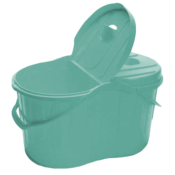 Корзина RIO 25л бирюза  (то)