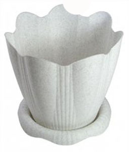 Горшок "Эдельвейс" 3л Д=20см с поддоном (то)