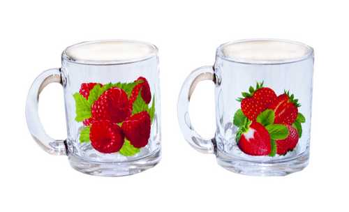 Кружка для чая 300 Чайная "Клубника/Малина NEW"
