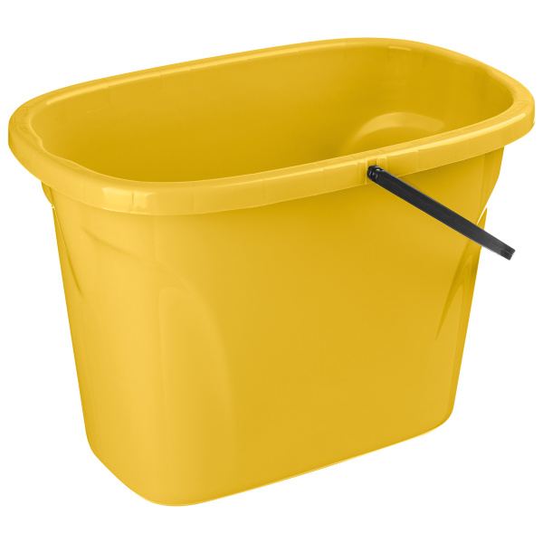 Ведро "Good" прямоугольное 8л (ярко-желтый)