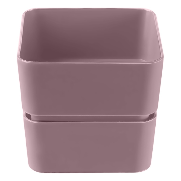 Кашпо "Фиори" 0,45л Пыльная роза