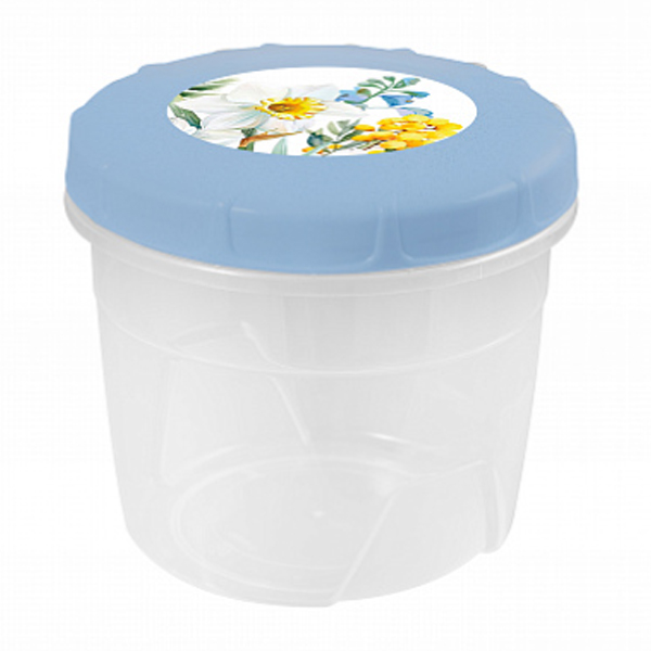 Банка для хранения продуктов 0,3л Весенний сад