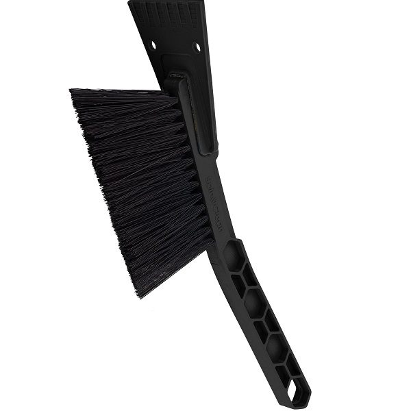 Щетка для снега Techno со съемным скребком 30см cyber black (то)