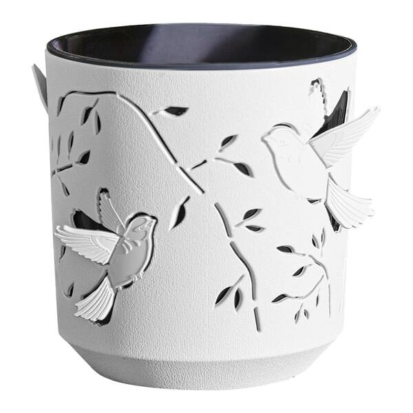 Кашпо "Колибри" 2,5л Белый/Антрацит