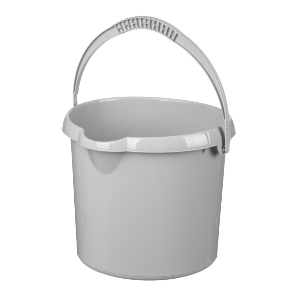 Ведро "Etna" круглое 4л (серый)