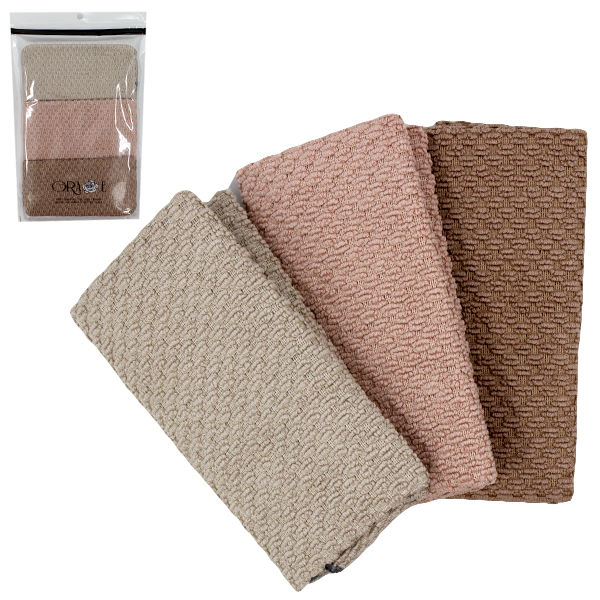 Салфетка для протирки бытовых принадлежностей 30*30см (набор 3шт)