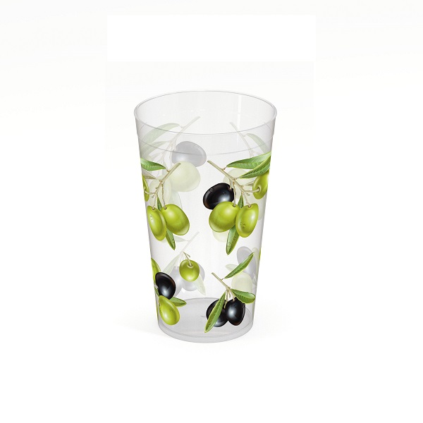 Стакан 0,4л Fresh олива (то)