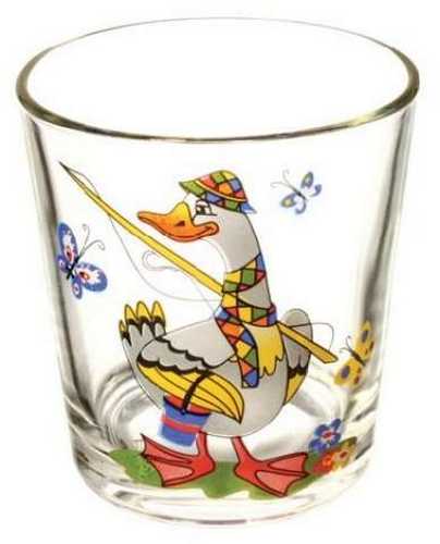 Стакан "Ода" 250мл низкий Кря кря