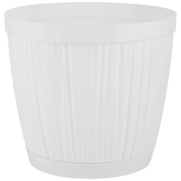 Горшок для цветов BARCELONA 9,6л белый