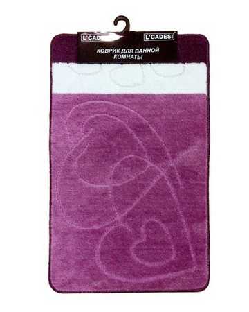 Набор ковриков 2шт. MARATHON из пропилен. 50*80см NIDA лиловый