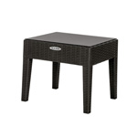 Столик журнальный квадратный RATTAN OLA DOM 530х460х450мм (корич.)