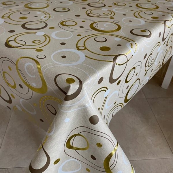 Клеенка  в упаковке ПВХ на ткани 100x137 Maison  7128A 