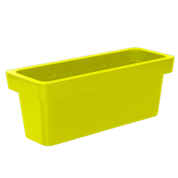 Кашпо LOFT прямоугольное 73л OLA DOM (салатовый)