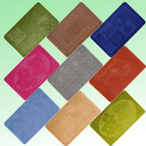 Коврик NEW MONO из пропилен. 50*80см бежевый