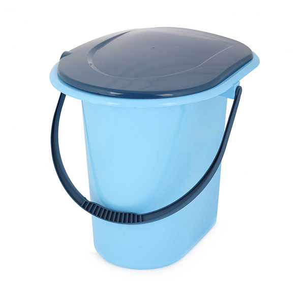 Ведро-туалет 18л. (голубой) (то)