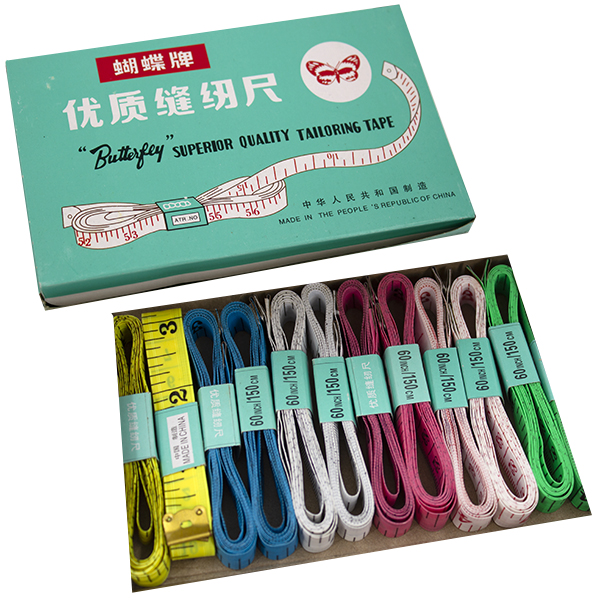 Измерительная лента 1,5м ширина 1,3см (набор 12шт)