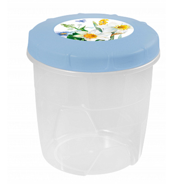 Банка для хранения продуктов 0,7л Весенний сад