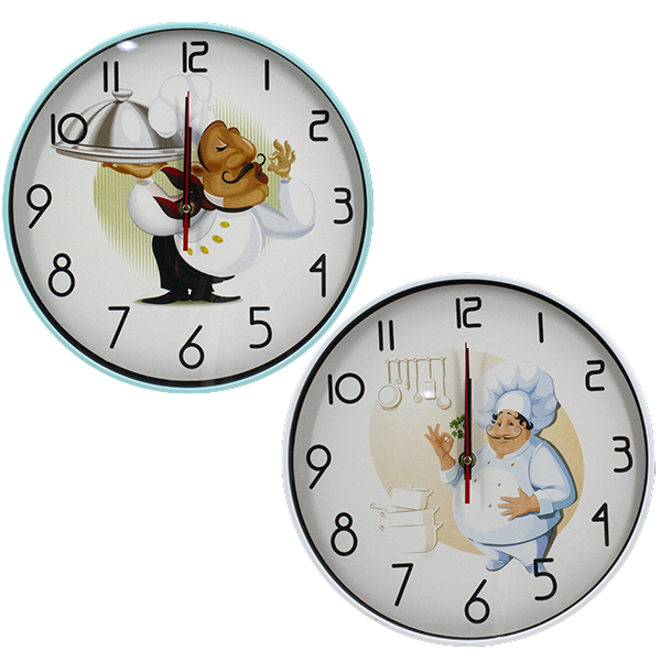 Часы настенные Ø-28см ПОВАР Часы настенные Ø-28см ПОВАР