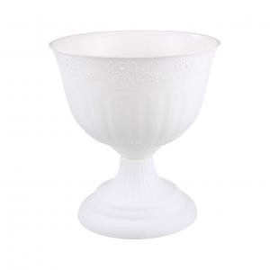 Вазон "Венеция" 10л (диам. 330мм)(белый)