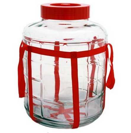 Банка для ВИНА стеклянная  GL-70/ 18 л /4шт упак/