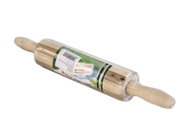 Скалка бамбуковая, 40*6см