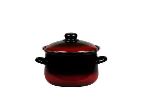 Кастрюля 4л. коническая КАРМЕН  черн