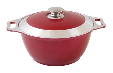 Кастрюля 3л ДП (бордо)