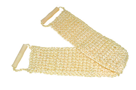 Мочалка из сизаля для мытья и массажа