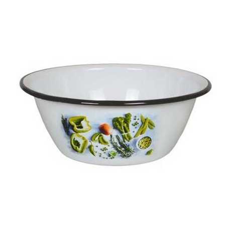 Миска эмал Свежая зелень 0,8л ТМ Appetite