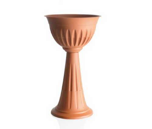 Кашпо-вазон АЛБА КОЛОННА D-43см H-75см (терракот) ~ 20 литров