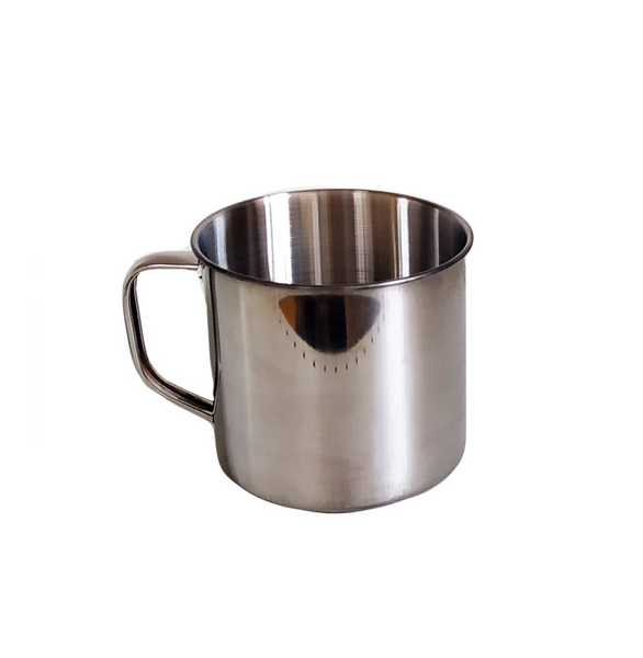 Кружка нерж 10см (600мл) 200  ШТ